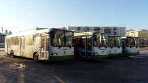 inter-city buses