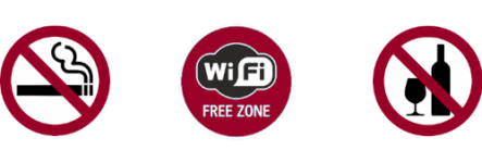 B&B Bravo is a non-smoking facility. Alcohol is not allowed on the premises. We offer free hi-speed wi-fi.