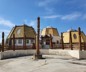 The temple for Sakha Shamanism is in the dom archy
